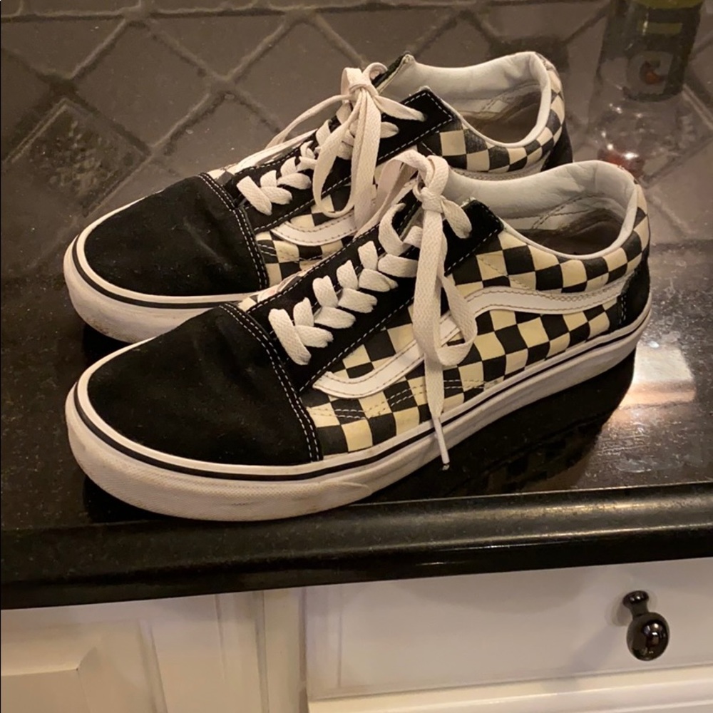 Checkered vans